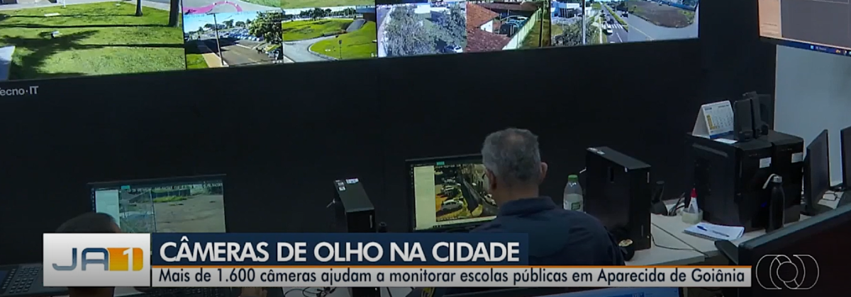 100 unidades de ensino protegidas em Aparecida de Goiânia — CIS Tecnologia