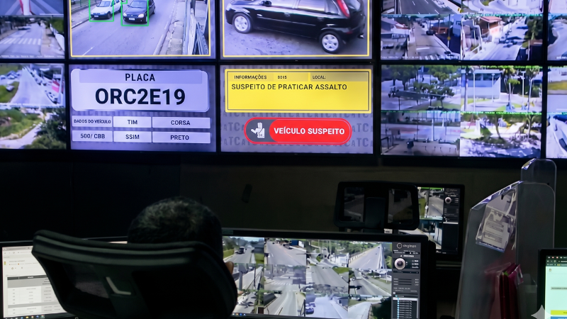 Central de comando e controle do Cerco Digital